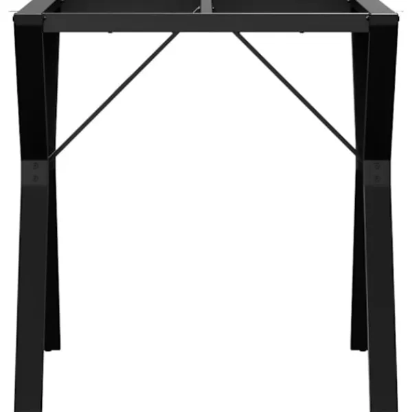 vidaXL Matbord>Bordsben för matbord Y-ram 70x70x73 cm stål
