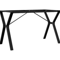 vidaXL Matgrupper>Bordsben för matbord Y-ram 120x60x73 cm stål