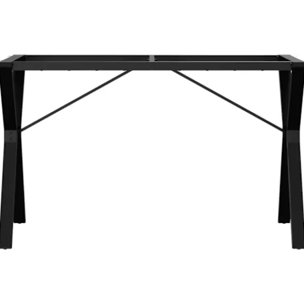 vidaXL Matgrupper>Bordsben för matbord Y-ram 120x60x73 cm stål