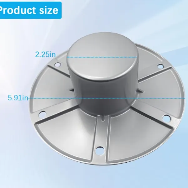 unbranded Balkongmöbler>Bordsbensskruvar Aluminium Monteringsfäste Säkert Stöd