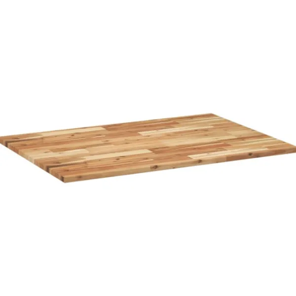 vidaXL Matbord>Bordsskiva behandlad 120x70x2 cm massivt akaciaträ