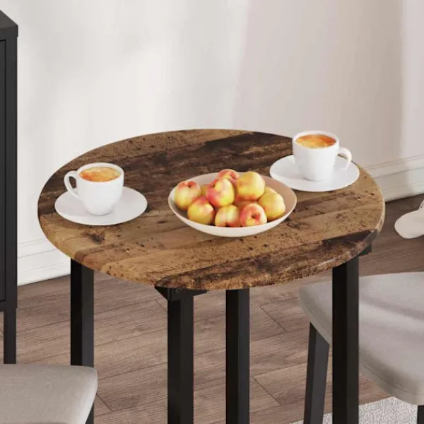 vidaXL Matbord>Bordsskiva Gammalt trä 60 x 60 x 1,5 cm Konstruerat trä