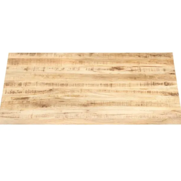 vidaXL Matbord>Bordsskiva i massivt mangoträ 25-27 mm 70x70 cm