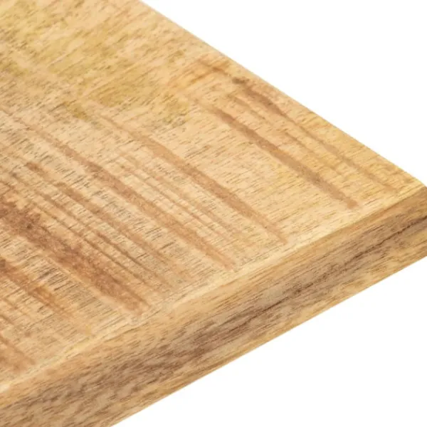 vidaXL Matbord>Bordsskiva i massivt mangoträ 25-27 mm 70x70 cm