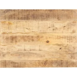 vidaXL Matbord>Bordsskiva i massivt mangoträ 15-16 mm 70x60 cm