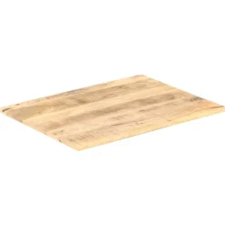 vidaXL Matbord>Bordsskiva i massivt mangoträ 15-16 mm 70x60 cm