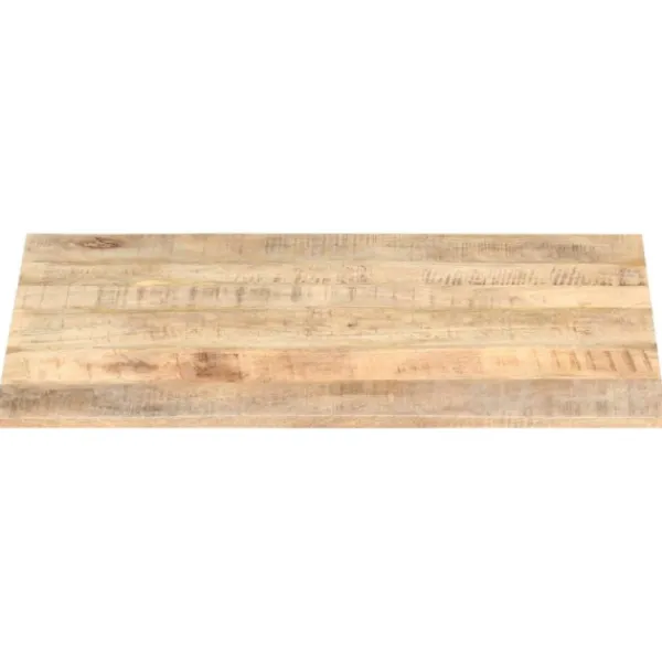vidaXL Matbord>Bordsskiva i massivt mangoträ 15-16 mm 70x60 cm