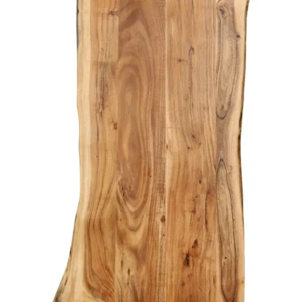 vidaXL Matbord>Bordsskiva massivt akaciaträ 100x(50-60)x2,5 cm