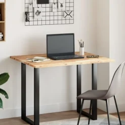 vidaXL Matbord>Bordsskiva obehandlad 100x80x2 cm massivt akaciaträ