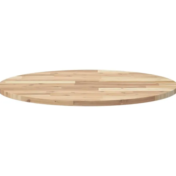 vidaXL Balkongmöbler>Bordsskiva rund Ø70x2 cm massivt akaciaträ