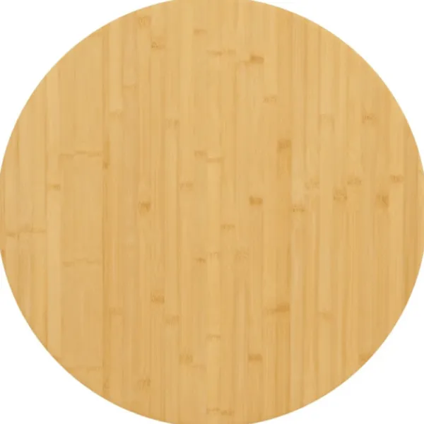 vidaXL Småbord>Bordsskiva Ø60x4 cm bambu