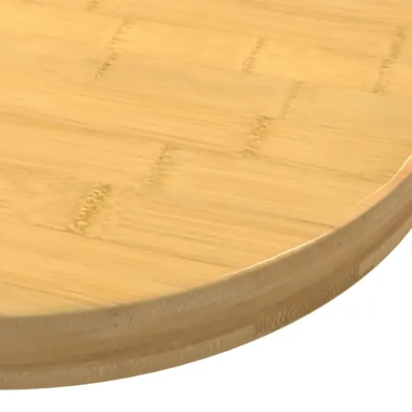 vidaXL Småbord>Bordsskiva Ø60x4 cm bambu