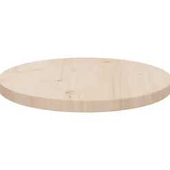 vidaXL Matbord>Bordsskiva Ø40x2,5 cm massiv furu