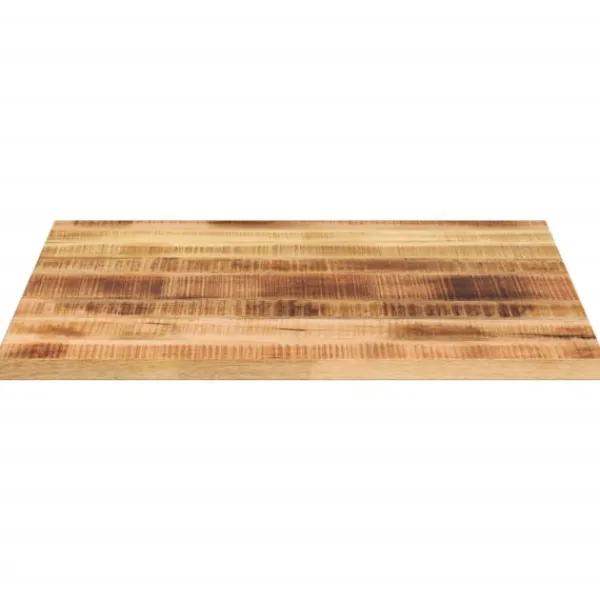 vidaXL Matbord>Bordsskiva 70x70x3,8 cm fyrkantig massivt grovt mangoträ