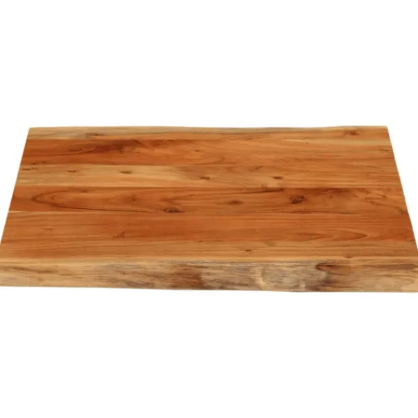 vidaXL Matbord>Bordsskiva 40x40x3,8 cm fyrkantig massiv akacia levande kant
