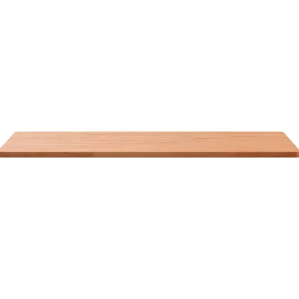 vidaXL Matbord>Bordsskiva 80x80x1,5 cm fyrkantig massivt bokträ