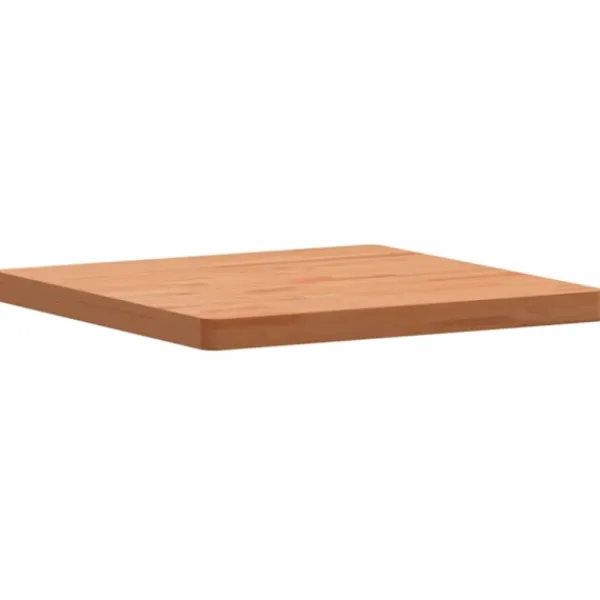 vidaXL Soffbord>Bordsskiva 60x60x4 cm fyrkantig massivt bokträ