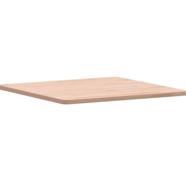 vidaXL Soffbord>Bordsskiva 50x50x1,5 cm fyrkantig massivt bokträ