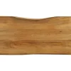 vidaXL Matbord>Bordsskiva 100x60x2,5 cm levande kant massivt mangoträ