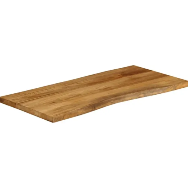 vidaXL Matbord>Bordsskiva 100x60x2,5 cm levande kant massivt mangoträ