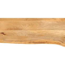 vidaXL Matbord>Bordsskiva 70x40x3,8 cm levande kant massivt mangoträ