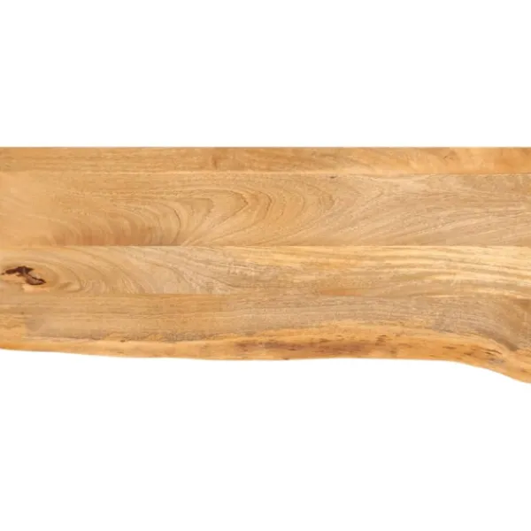 vidaXL Matbord>Bordsskiva 70x40x3,8 cm levande kant massivt mangoträ