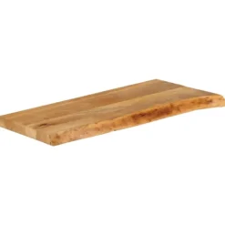 vidaXL Matbord>Bordsskiva 70x40x3,8 cm levande kant massivt mangoträ