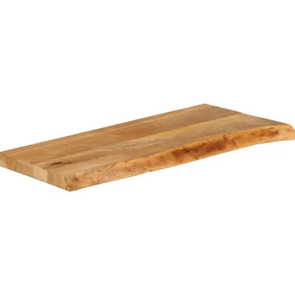 vidaXL Matbord>Bordsskiva 70x40x3,8 cm levande kant massivt mangoträ