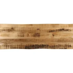 vidaXL Matbord>Bordsskiva 110x40x2,5 cm levande kant massivt grovt mangoträ