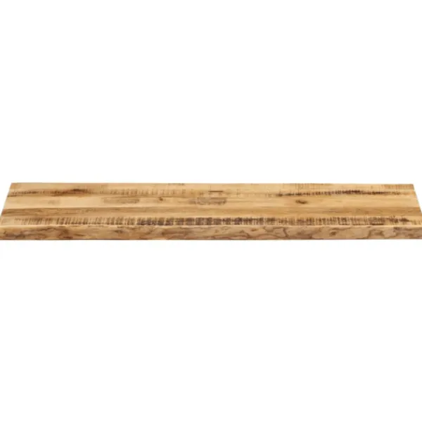 vidaXL Matbord>Bordsskiva 110x40x2,5 cm levande kant massivt grovt mangoträ