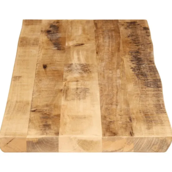 vidaXL Matbord>Bordsskiva 110x40x2,5 cm levande kant massivt grovt mangoträ