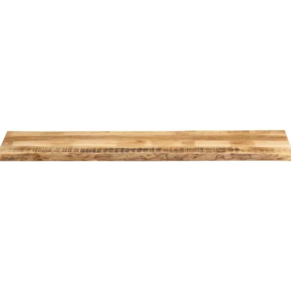 vidaXL Matbord>Bordsskiva 160x40x3,8 cm levande kant massivt grovt mangoträ