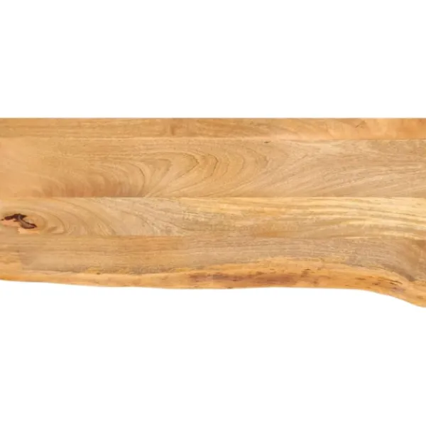 vidaXL Matbord>Bordsskiva 80x40x3,8 cm levande kant massivt mangoträ