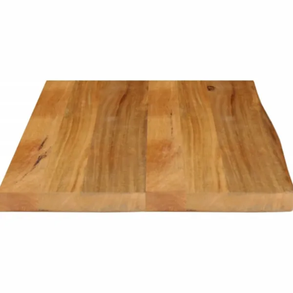 vidaXL Matbord>Bordsskiva 70x60x2,5 cm levande kant massivt mangoträ
