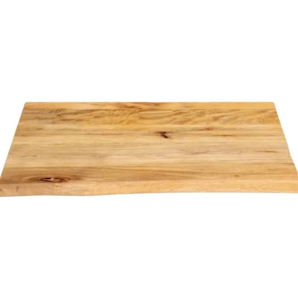 vidaXL Matbord>Bordsskiva 80x80x3,8 cm levande kant massivt mangoträ