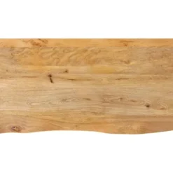 vidaXL Matbord>Bordsskiva 110x60x2,5 cm levande kant massivt mangoträ