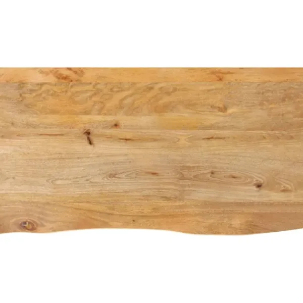 vidaXL Matbord>Bordsskiva 110x60x2,5 cm levande kant massivt mangoträ