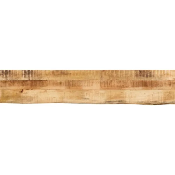 vidaXL Matbord>Bordsskiva 160x30x2,5 cm levande kant massivt grovt mangoträ