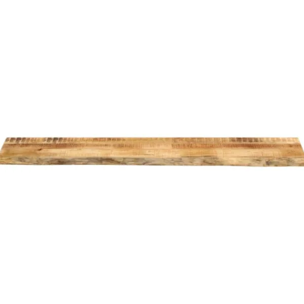 vidaXL Matbord>Bordsskiva 160x30x2,5 cm levande kant massivt grovt mangoträ