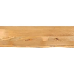 vidaXL Matbord>Bordsskiva 110x40x3,8 cm levande kant massivt mangoträ