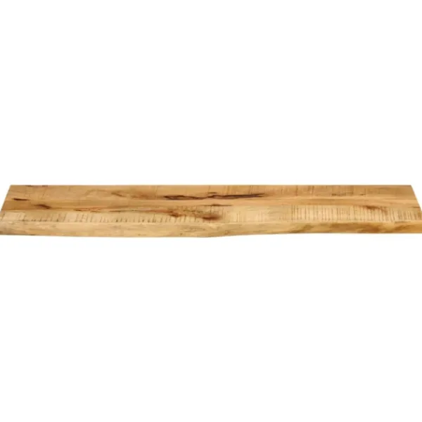 vidaXL Matbord>Bordsskiva 110x20x2,5 cm levande kant massivt grovt mangoträ