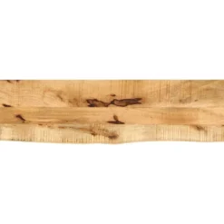 vidaXL Matbord>Bordsskiva 120x40x2,5 cm levande kant massivt grovt mangoträ