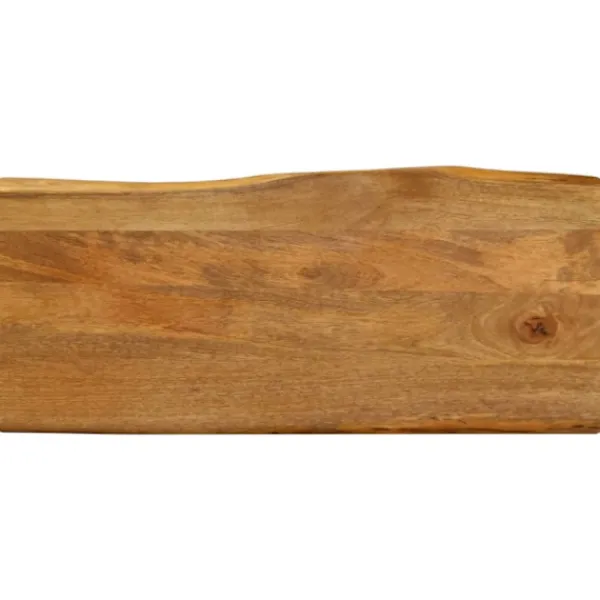 vidaXL Matbord>Bordsskiva 100x40x2,5 cm levande kant massivt mangoträ