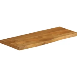 vidaXL Matbord>Bordsskiva 100x40x2,5 cm levande kant massivt mangoträ