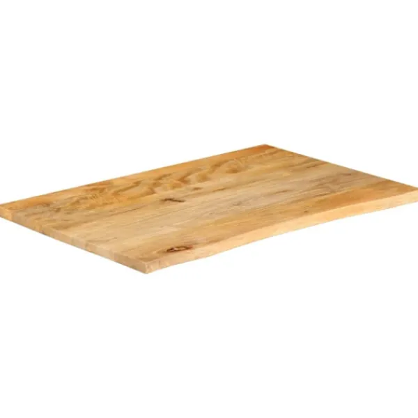 vidaXL Matbord>Bordsskiva 70x60x3,8 cm levande kant massivt mangoträ