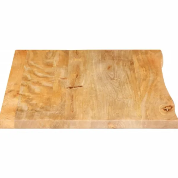 vidaXL Matbord>Bordsskiva 70x60x3,8 cm levande kant massivt mangoträ