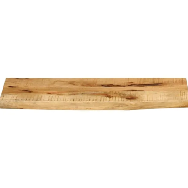 vidaXL Matbord>Bordsskiva 70x20x3,8 cm levande kant massivt grovt mangoträ