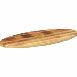 vidaXL Matbord>Bordsskiva 100x40x2,5 cm oval massivt mangoträ