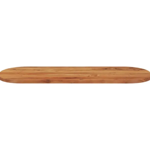 vidaXL Matbord>Bordsskiva 110x40x3,8 cm oval massivt akaciaträ