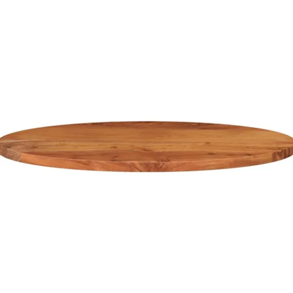 vidaXL Matbord>Bordsskiva 100x50x2,5 cm oval massivt akaciaträ